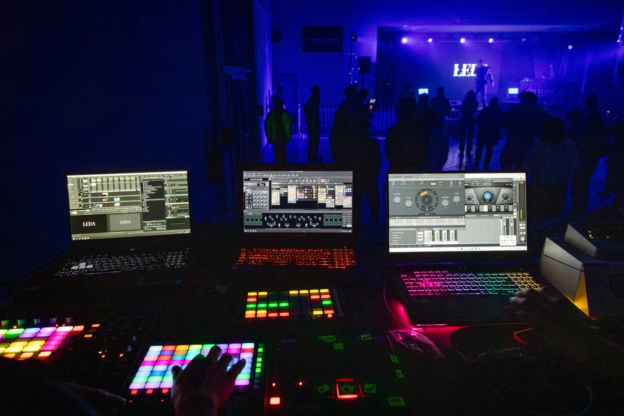 Régie lumière, son et vidéo au Magnezik Festival 2026 concue et pilotée par NOVA Événementiel.